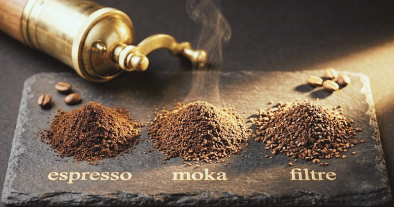 Quelle mouture de café : espresso, filtre ou moka