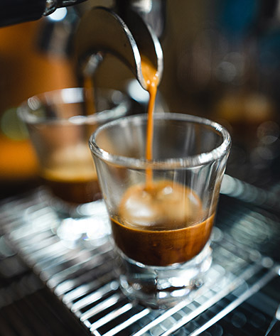 Préparation espresso