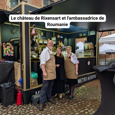 Le château de Rixensart et l ambassadrice de Roumanie